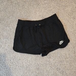 Nike Women's Black Athletic Lounge Shorts Size Medium